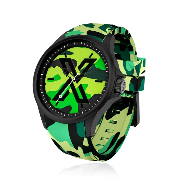  X WATCH CAMOUFLAGE GREEN