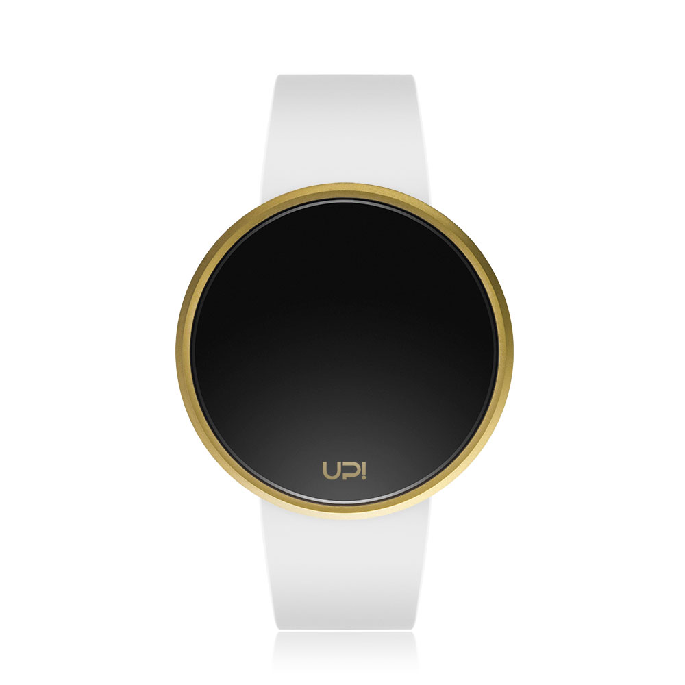 UPWATCH ROUND GOLD WHITE