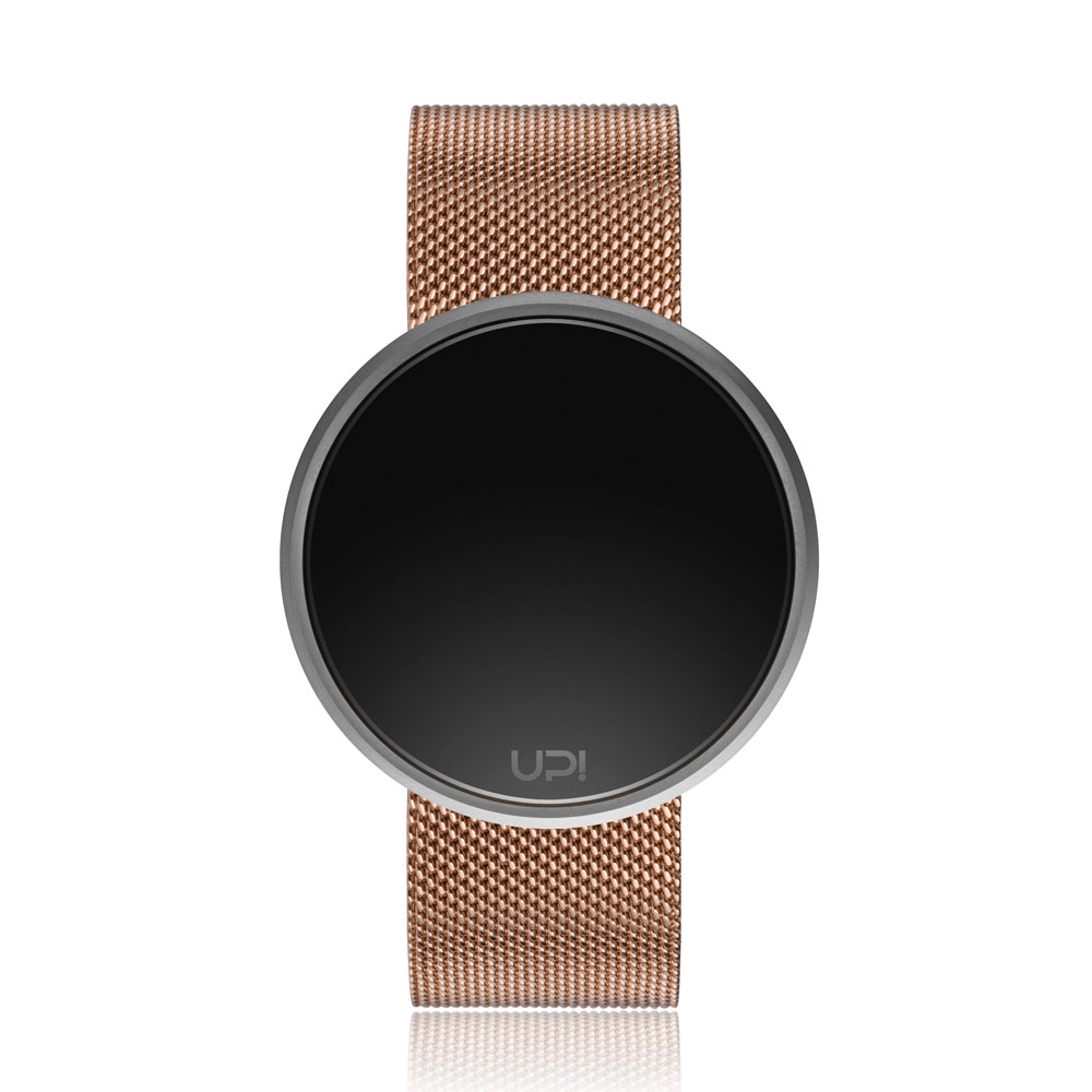 UPWATCH ROUND STEEL  SILVER ROSE TWO TONE