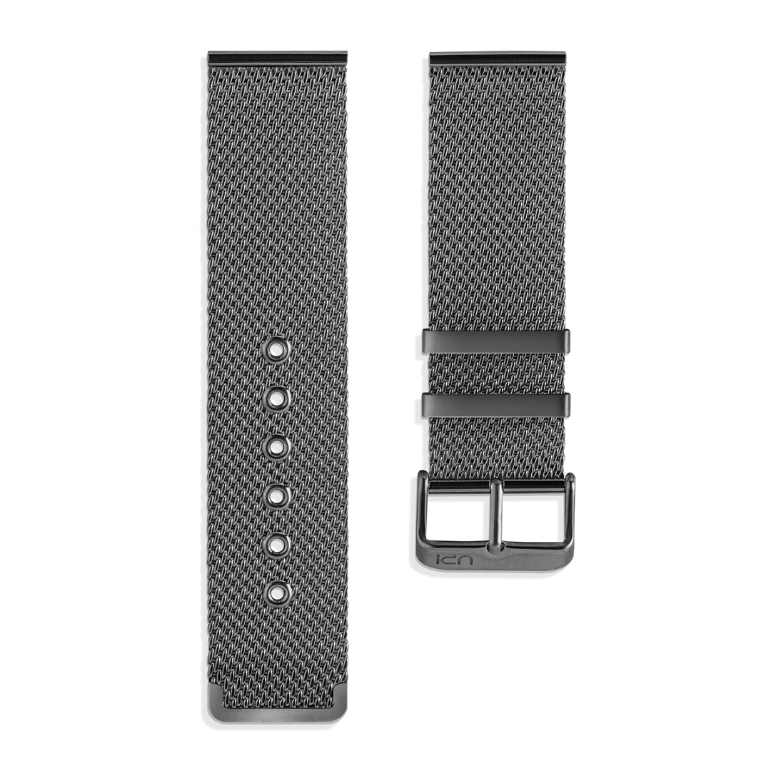 UPWATCH TOUCH SLIM STEEL BLACK STRAP