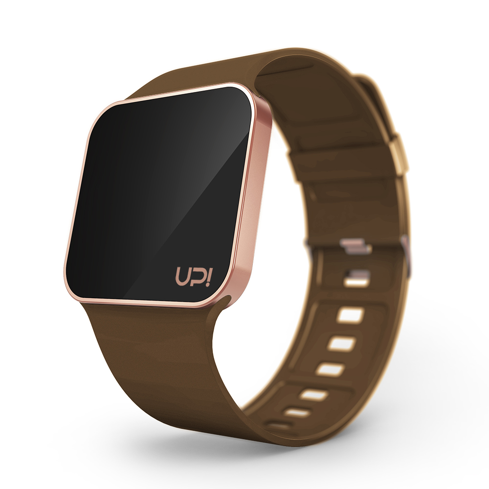 UPWATCH UPGRADE MATTE ROSE GOLD BROWN