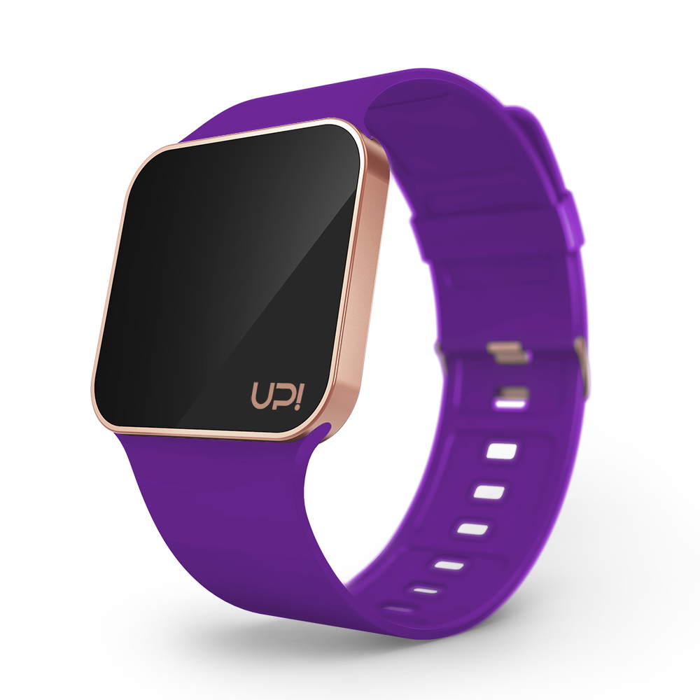 UPWATCH UPGRADE MATTE ROSE GOLD PURPLE