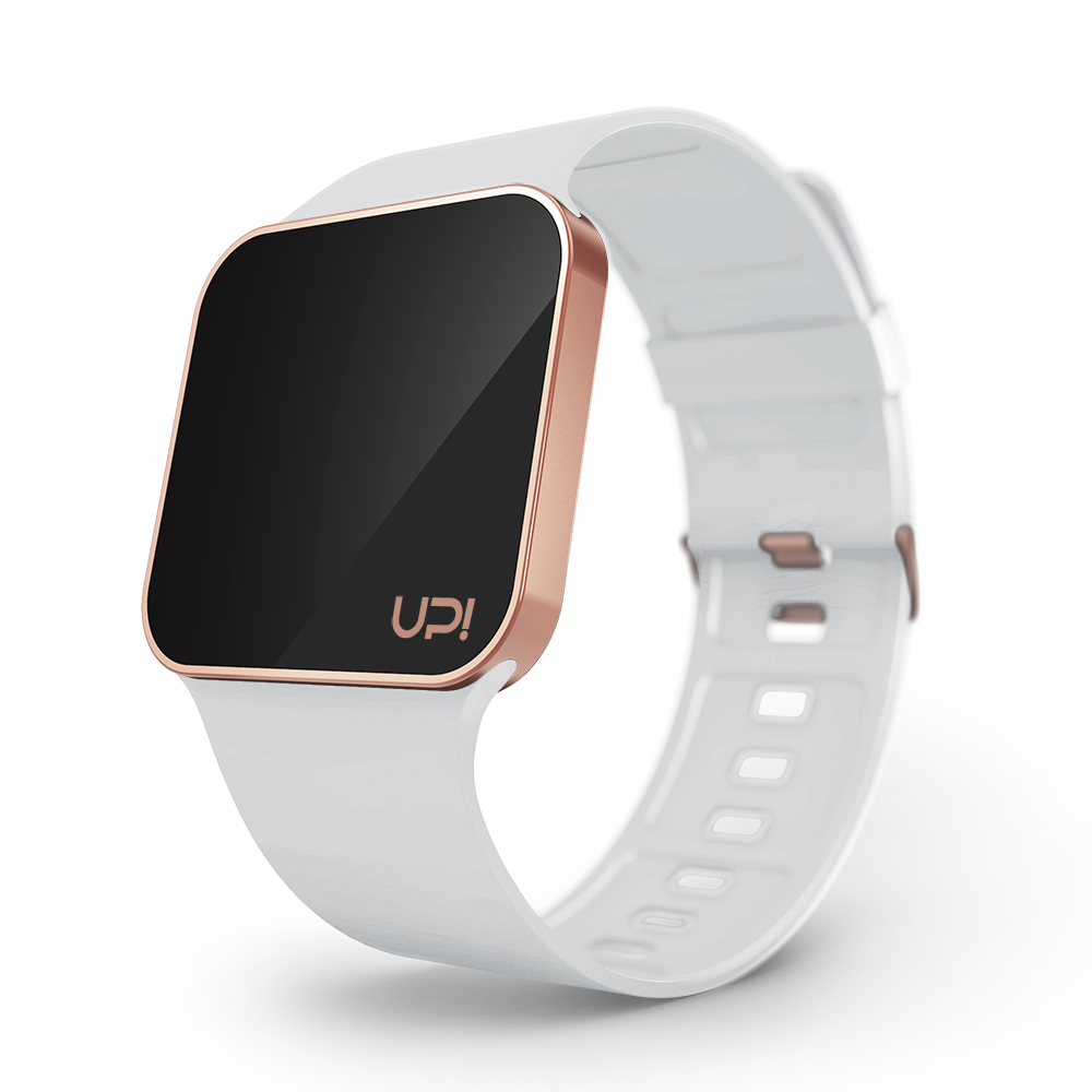 UPWATCH UPGRADE MATTE ROSE GOLD WHITE