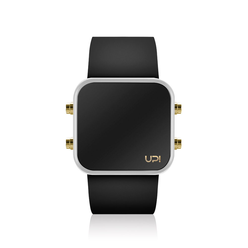 UPWATCH LED MINI GOLD WHITE BLACK