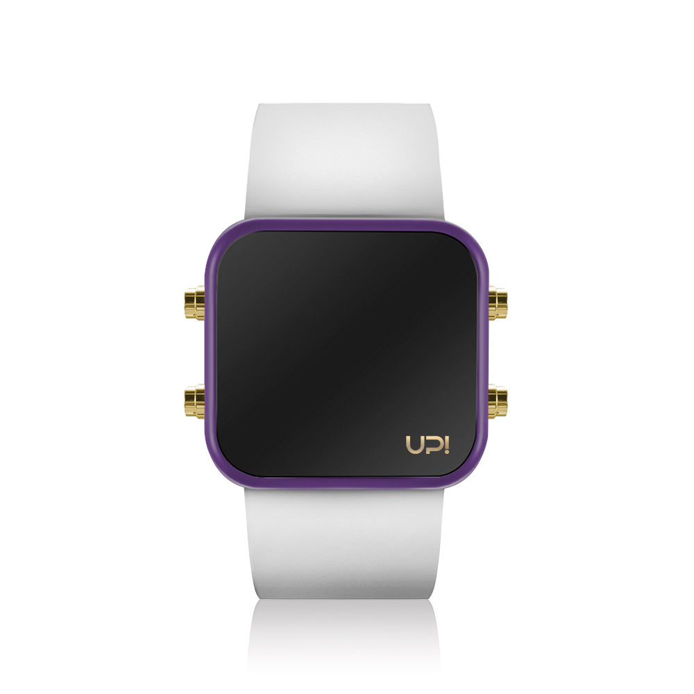 UPWATCH LED MINI GOLD PURPLE WHITE