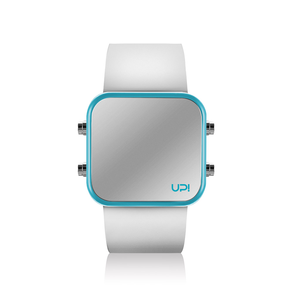 UPWATCH LED MINI TURQUOISE WHITE