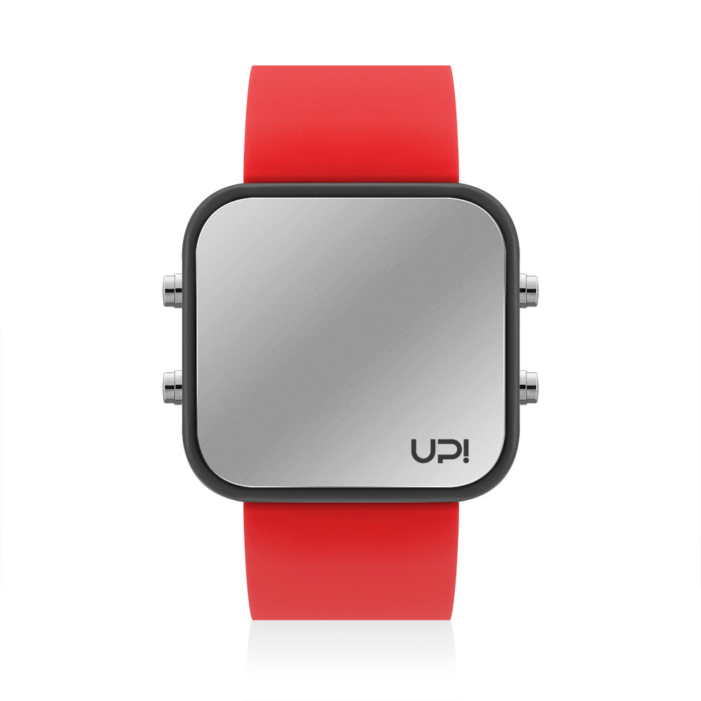 UPWATCH LED BLACK RED