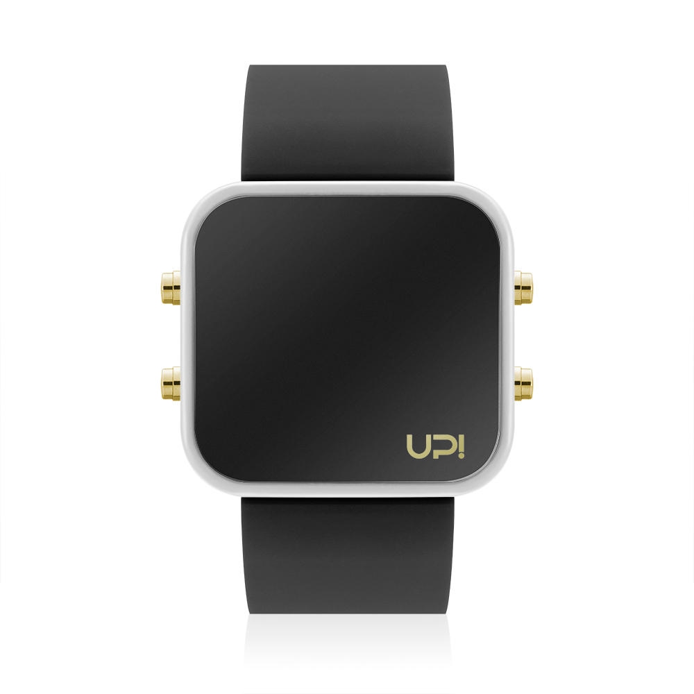 UPWATCH LED GWHITE BLACK