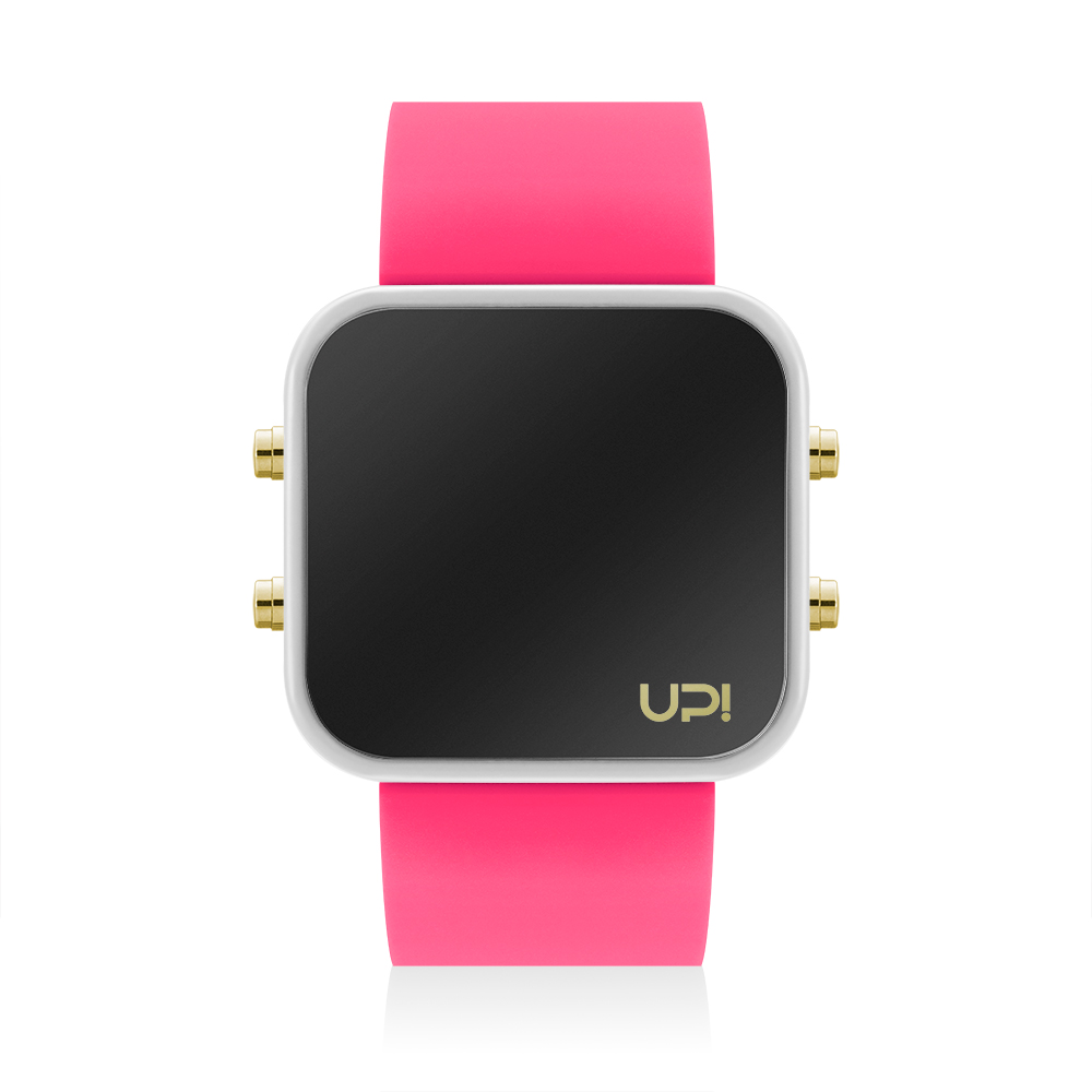 UPWATCH LED GWHITE NPINK