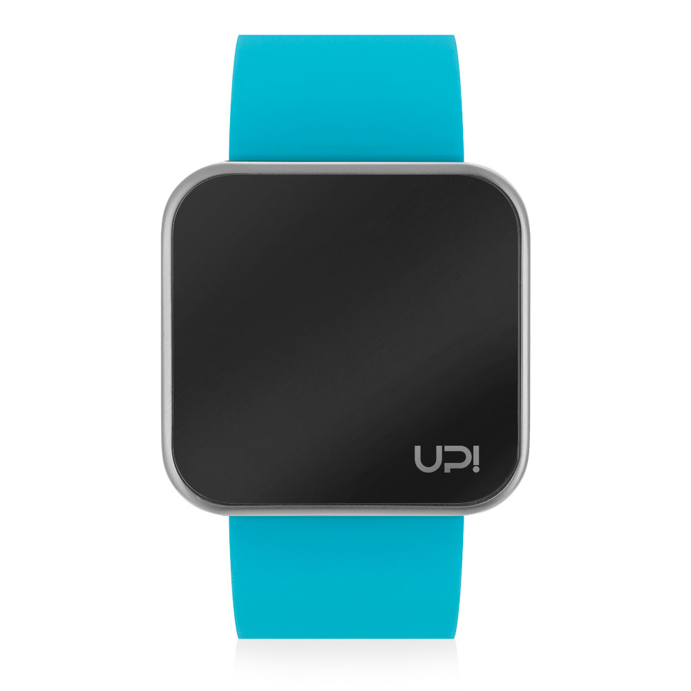 UPWATCH TOUCH MATTE SILVER TURQUOISE