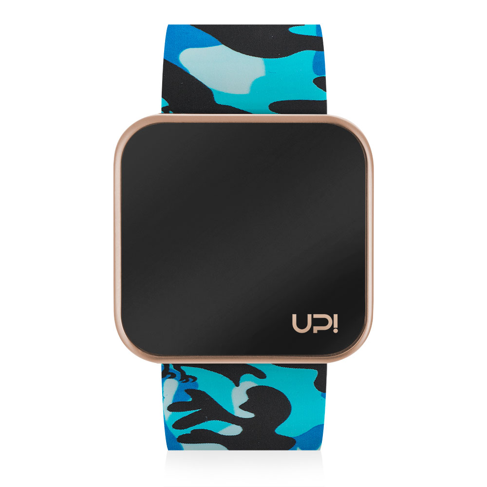 UPWATCH TOUCH MATTE ROSE BLUE CAMOUFLAGE