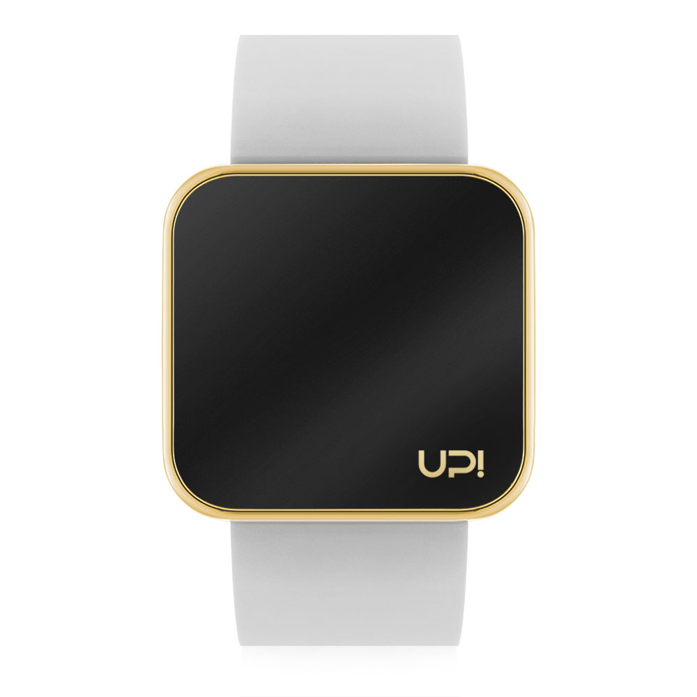 UPWATCH TOUCH SHINY GOLD WHITE +