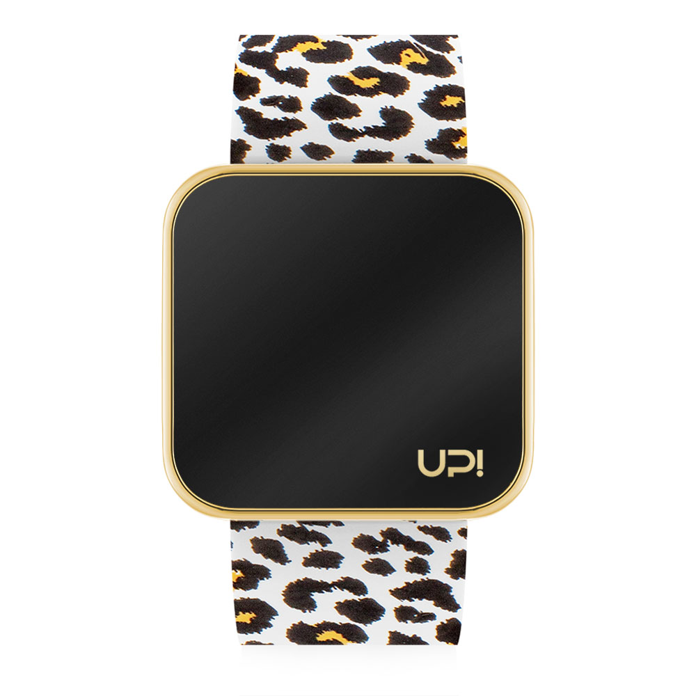 UPWATCH TOUCH SHINY GOLD LEOPARD +