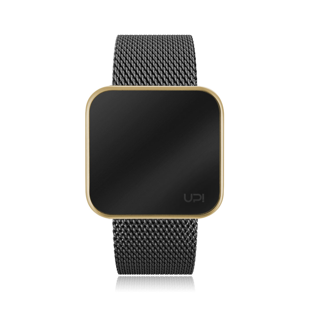 UPWATCH TOUCH SLIM STEEL GOLD BLACK