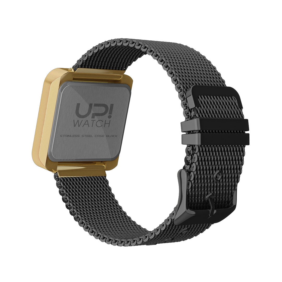 UPWATCH TOUCH SLIM STEEL GOLD BLACK