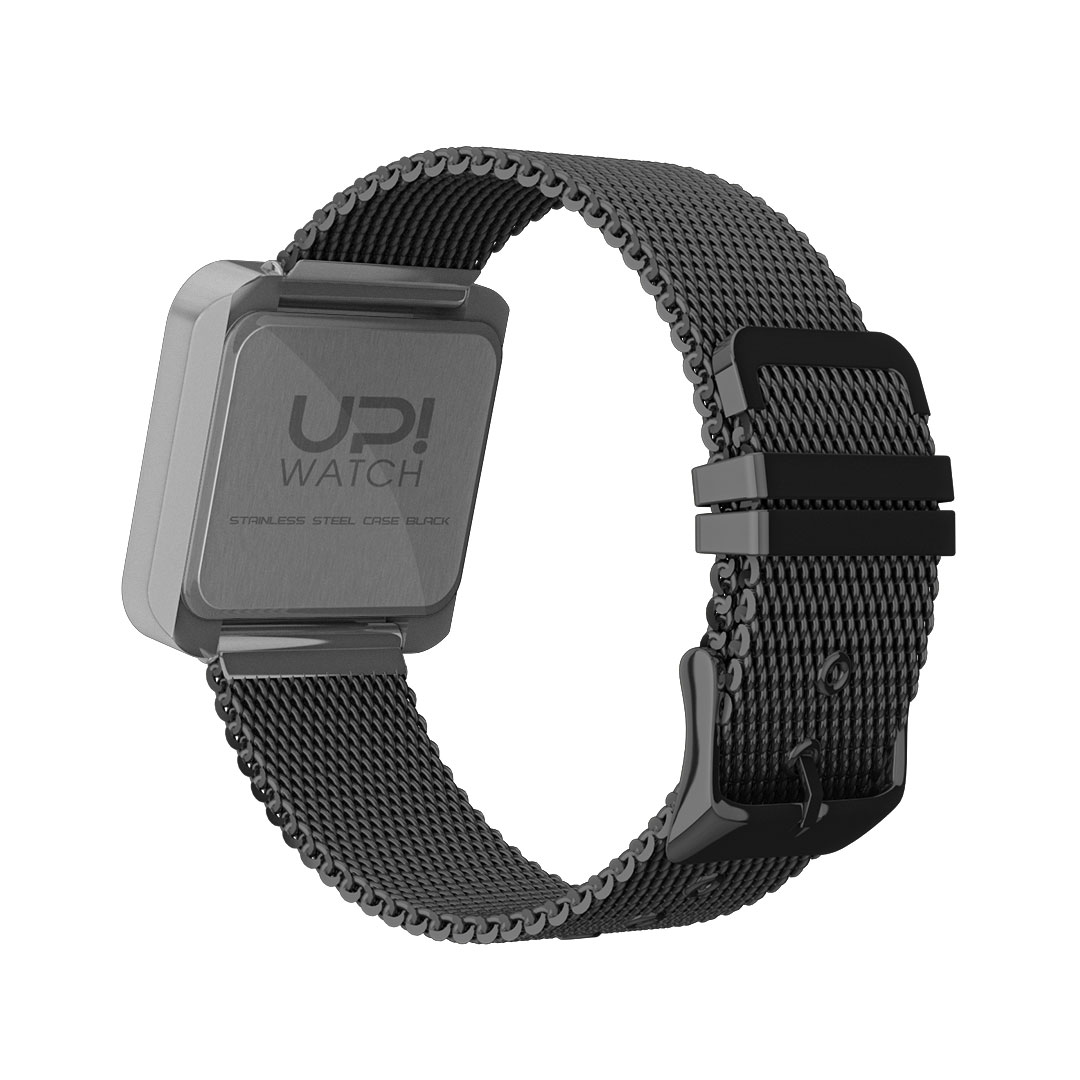 UPWATCH TOUCH SLIM STEEL SILVER BLACK