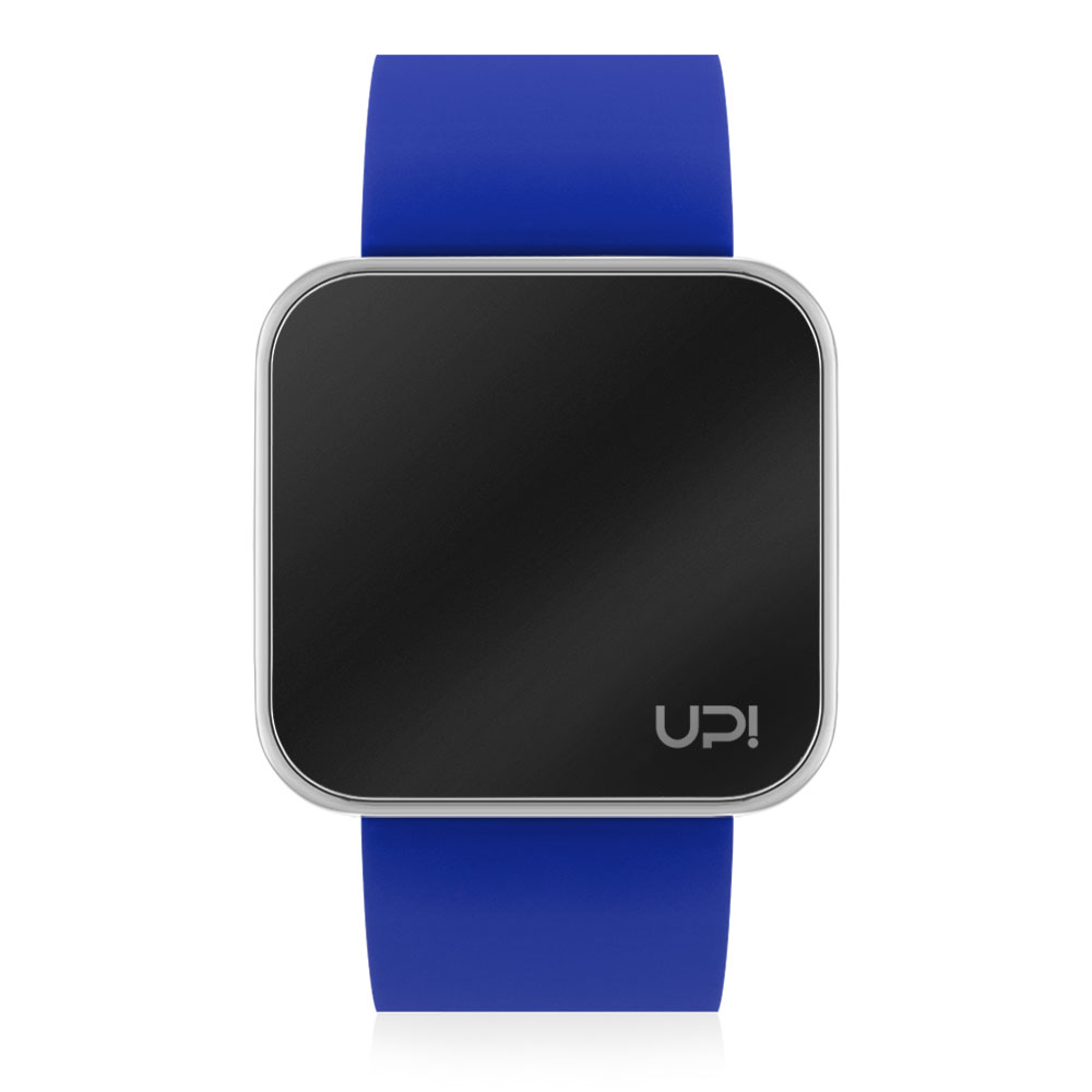 UPWATCH TOUCH SHINY SILVER BLUE