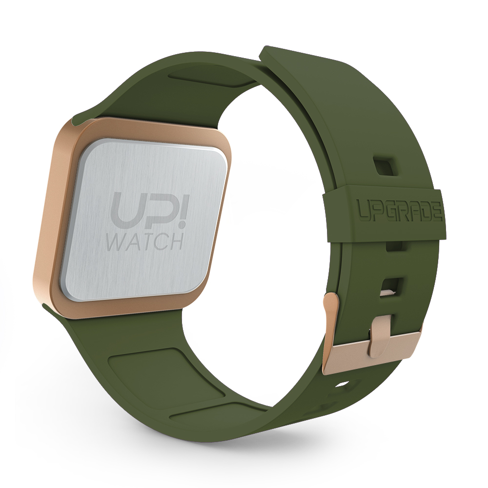 UPWATCH UPGRADE MATTE ROSE GOLD GREEN