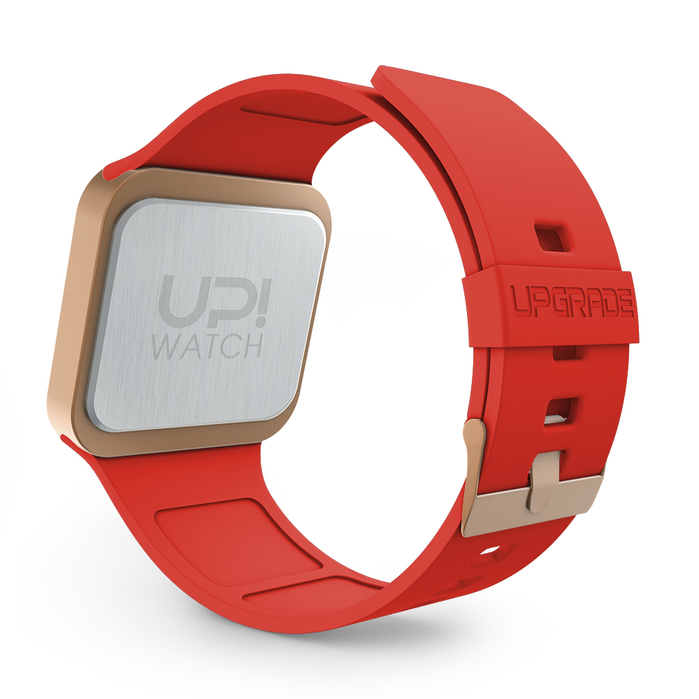 UPWATCH UPGRADE MATTE ROSE GOLD RED