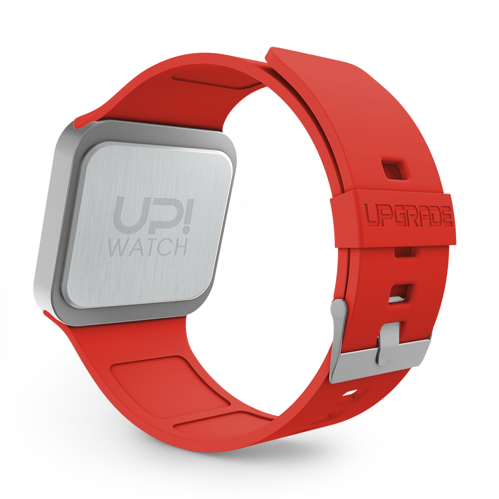 UPWATCH UPGRADE MATTE SILVER RED