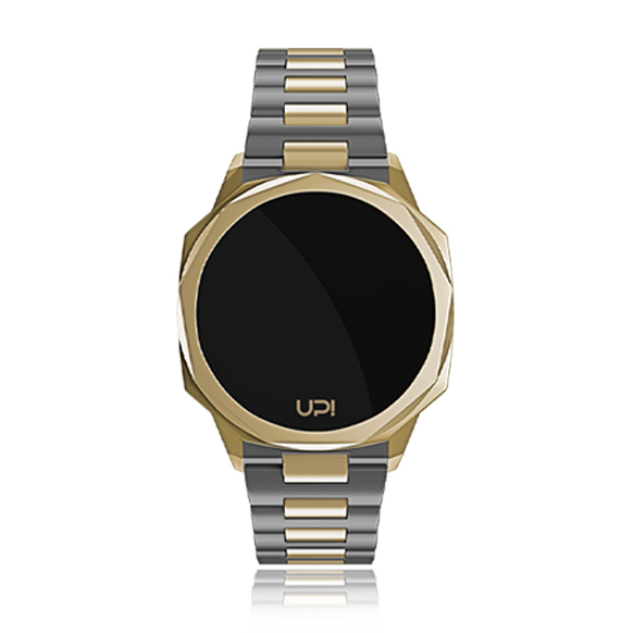 UPWATCH ICON GOLD GUN METAL