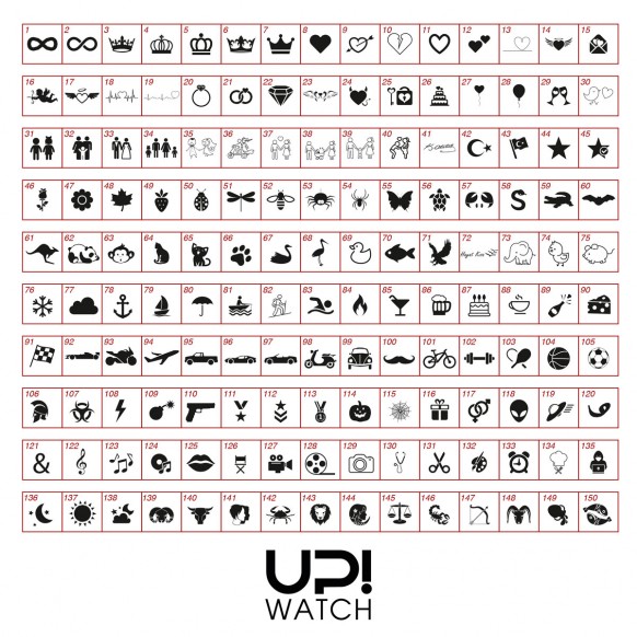 UPWATCH ICON GUN METAL LOOP BAND