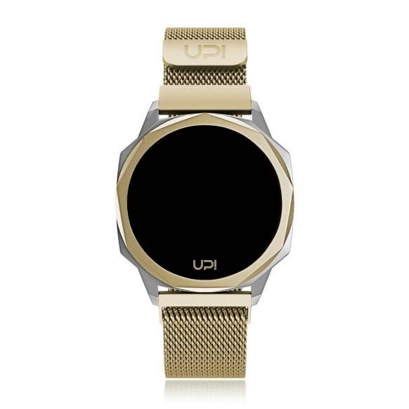 UPWATCH ICON SILVER GOLD LOOP BAND