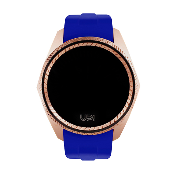 UPWATCH UNLIMITED ROSE GOLD BLUE