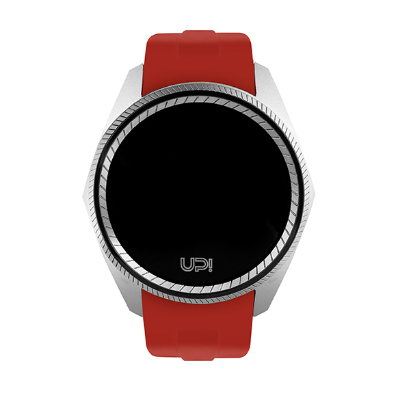 UPWATCH UNLIMITED SILVER RED