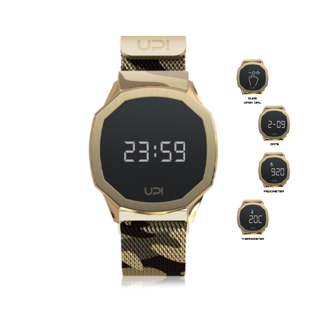 UPWATCH VERTICE GOLD CAMOUFLAGE