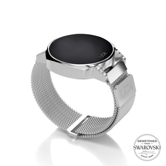 UPWATCH XT MINI SILVER SWAROVSKI® ZIRCONIA