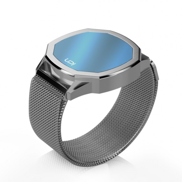 UPWATCH VERTICE SILVER&BLUE