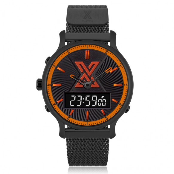 X WATCH DB BLACK ORANGE