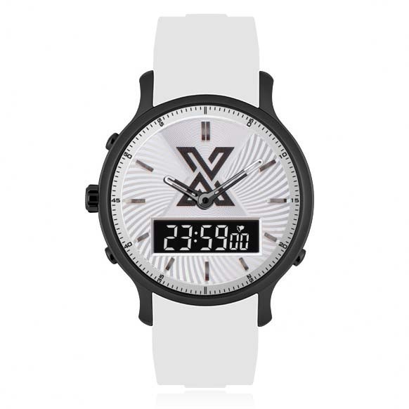 X WATCH DB BLACK WHITE