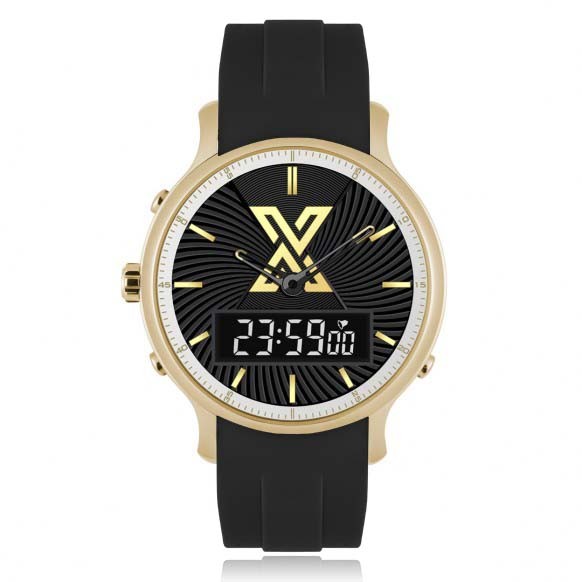 X WATCH DB GOLD BLACK