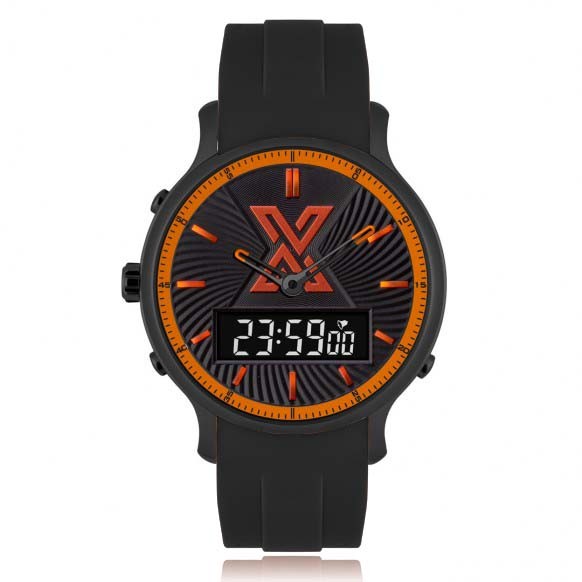 X WATCH DB BLACK.ORANGE