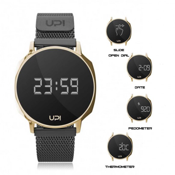 UPWATCH XT GOLD BLACK TWO TONE