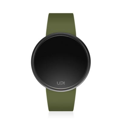 UPWATCH ROUND BLACK GREEN