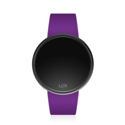 UPWATCH ROUND BLACK PURPLE