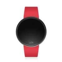 UPWATCH ROUND BLACK RED