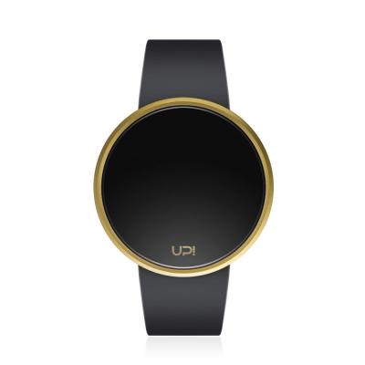 UPWATCH ROUND GOLD BLACK