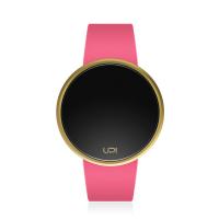 UPWATCH ROUND GOLD PINK