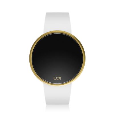 UPWATCH ROUND GOLD WHITE