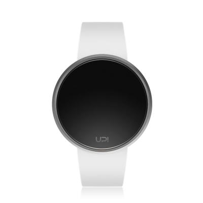 UPWATCH ROUND SILVER WHITE