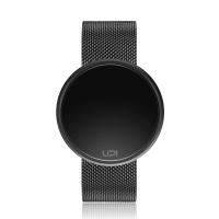 UPWATCH ROUND STEEL  BLACK