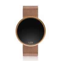 UPWATCH ROUND STEEL  ROSE