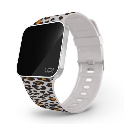 UPWATCH UPGRADE MATTE SILVER LEOPARD