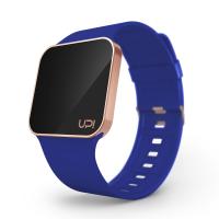 UPWATCH UPGRADE MATTE ROSE GOLD BLUE