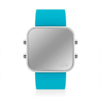 UPWATCH LED WHITE TURQUOISE