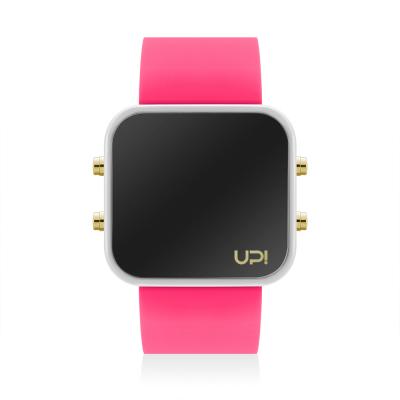 UPWATCH LED GWHITE NPINK